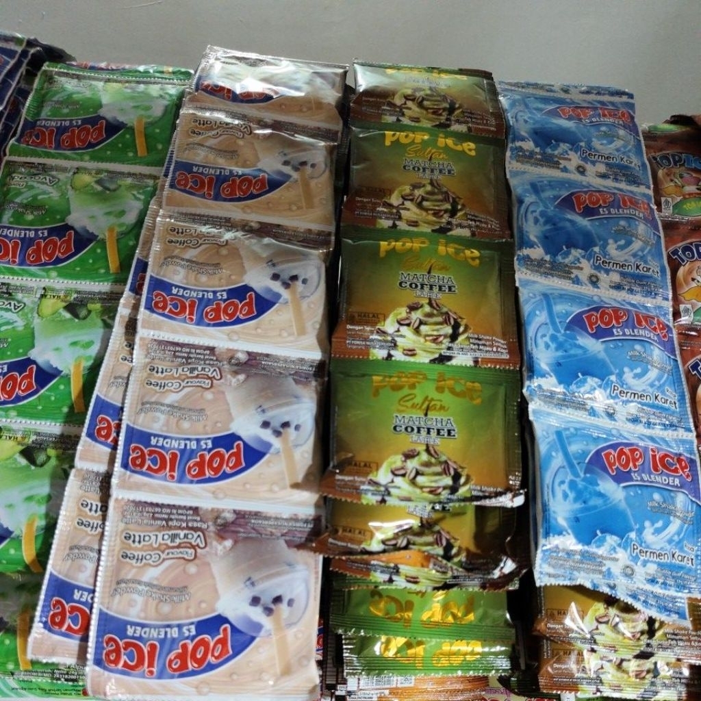 POP ICE BANYAK ANEKA RASA ISI 10PCS