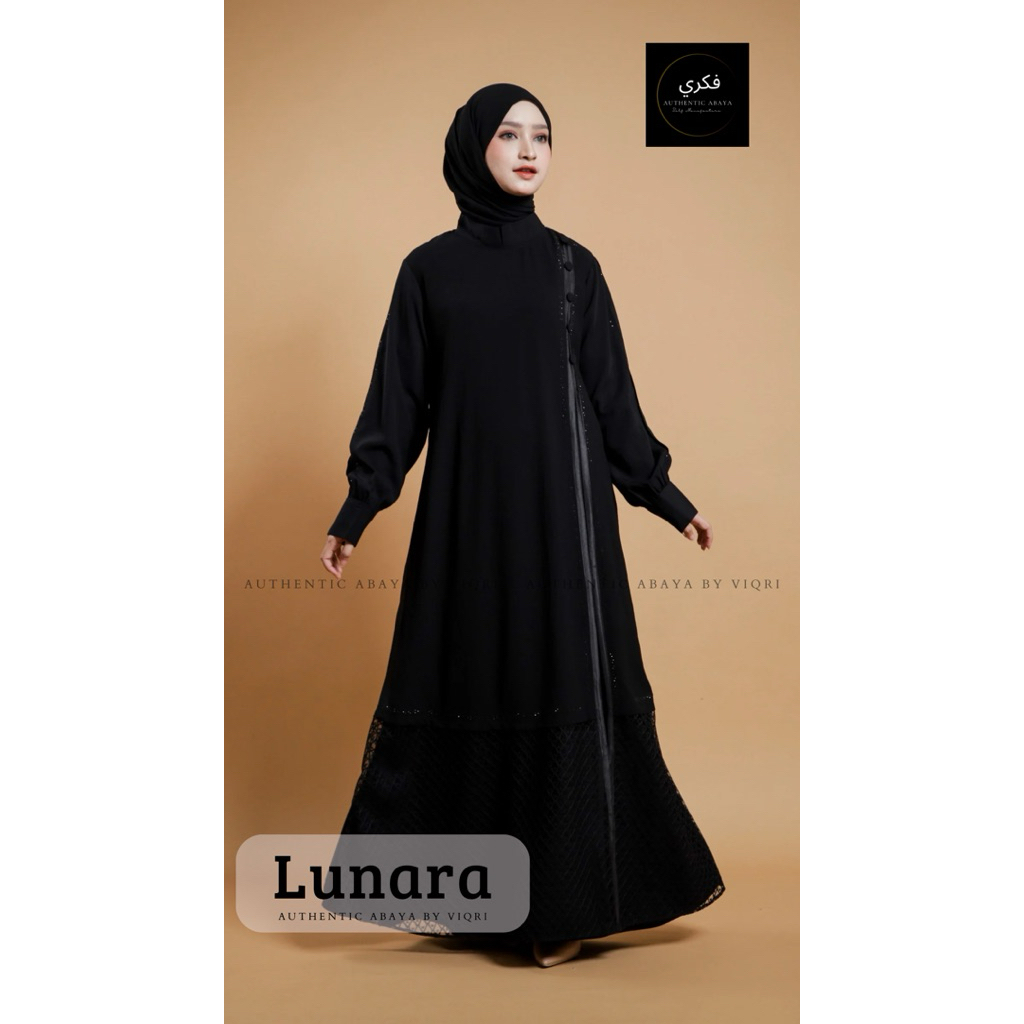 Gamis Abaya LUNARA by Viqri