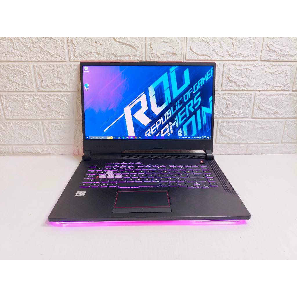 Asus ROG STRIX G531GT | i7 9750H Nvidia GTX 1650 | RAM 16GB SSD 512GB | Laptop Second Gaming Desain