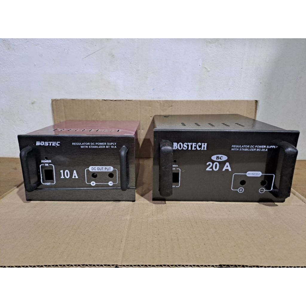 Box Adaptor 10 A & 20 A Bahan Plat Kaleng Bostec BC Series * Promo *