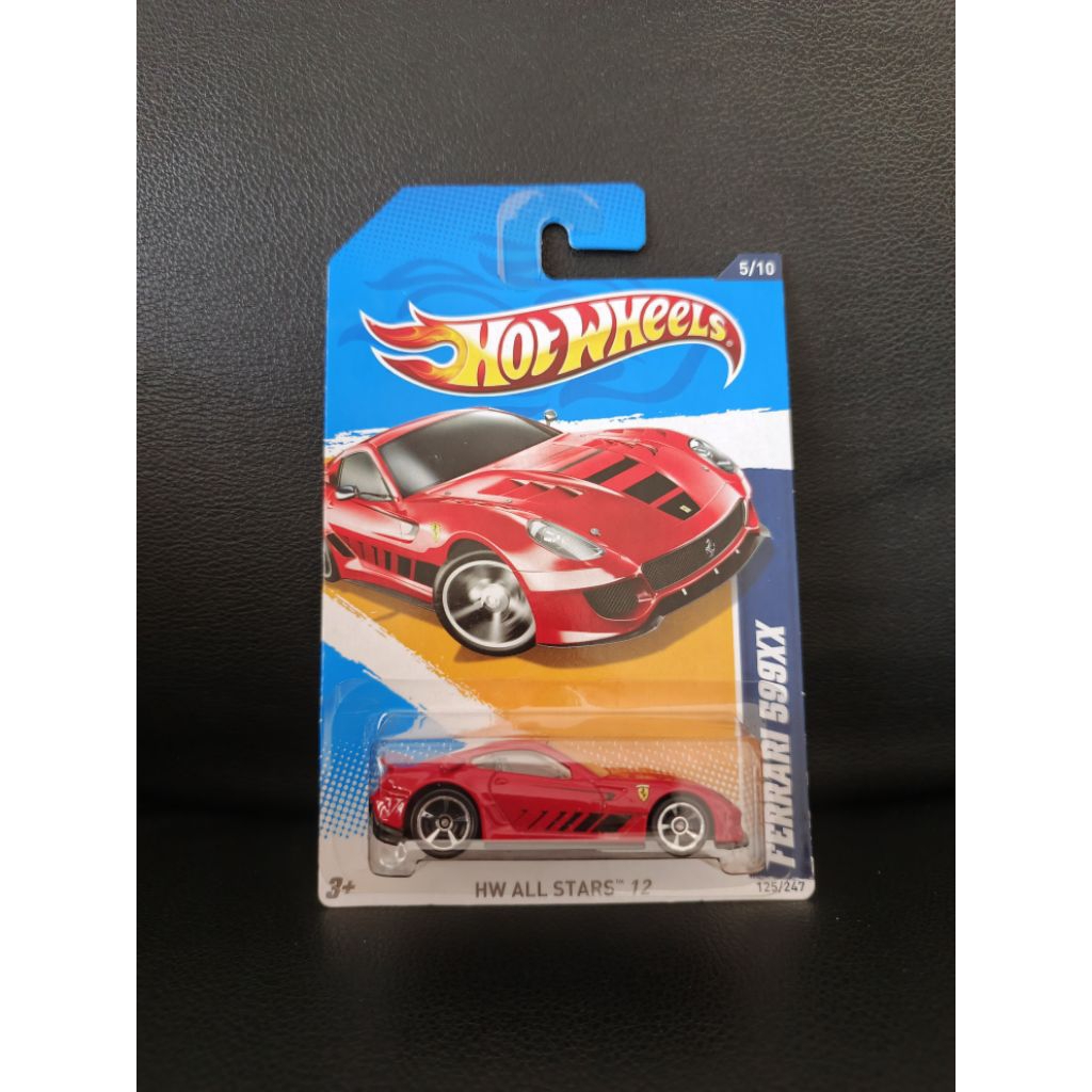 HOTWHEELS FERRARI 599XX RED