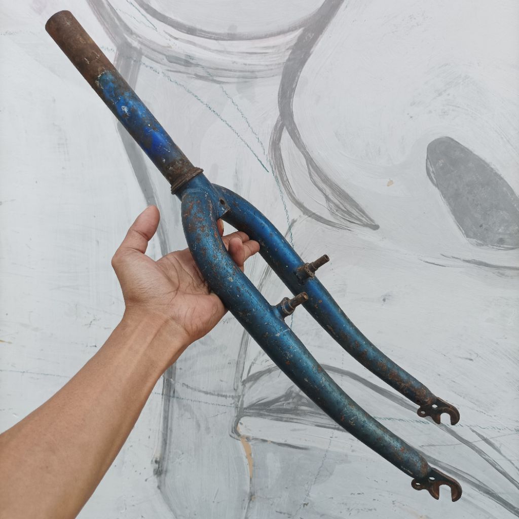 fork sepeda vintage federal oversize