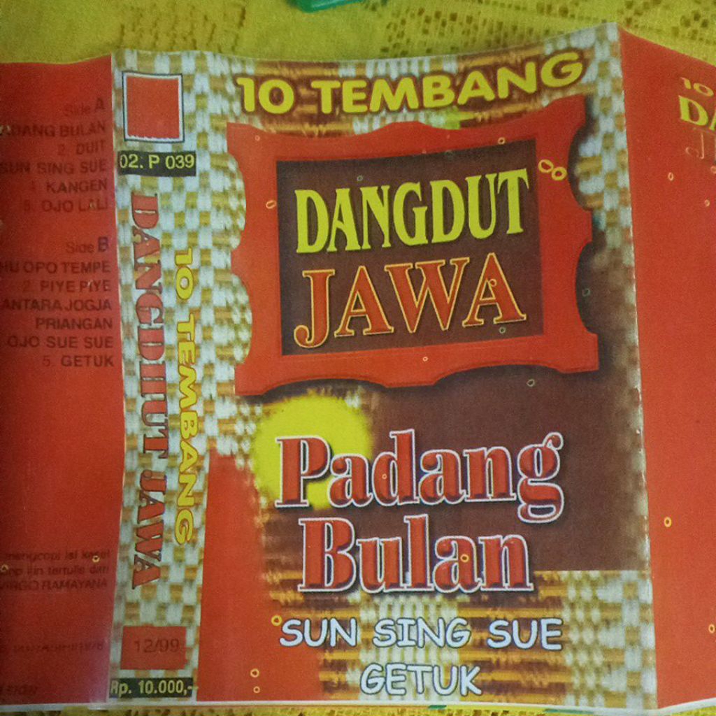 kaset pita DANGDUT JAWA D144