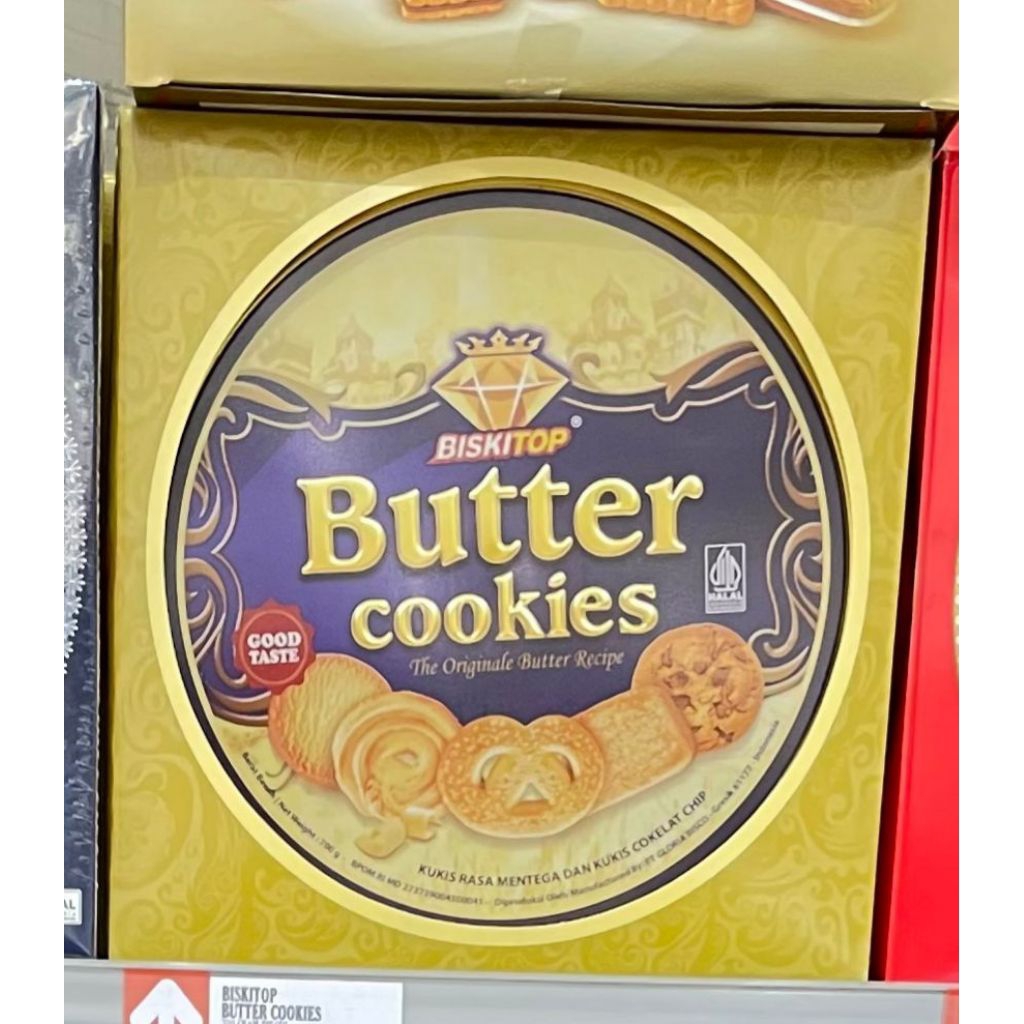 Biskitop Butter Cookies.