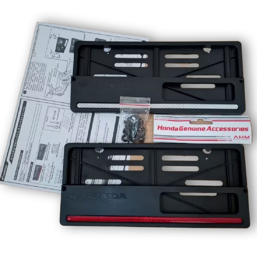 Cover plat nomor frem plat nomor honda ori plat nomor custome wadah plat nomor