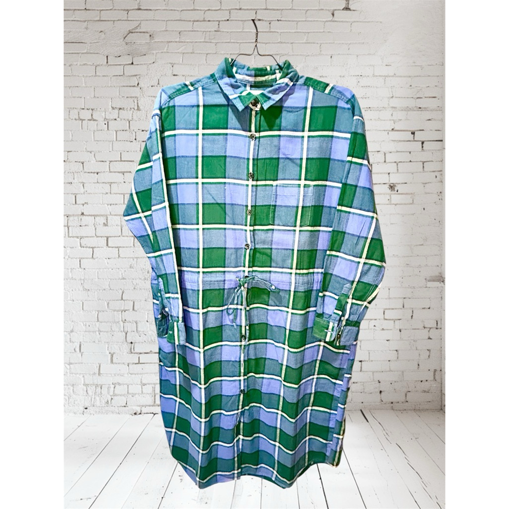 Uniqlo Plaid Long Shirt