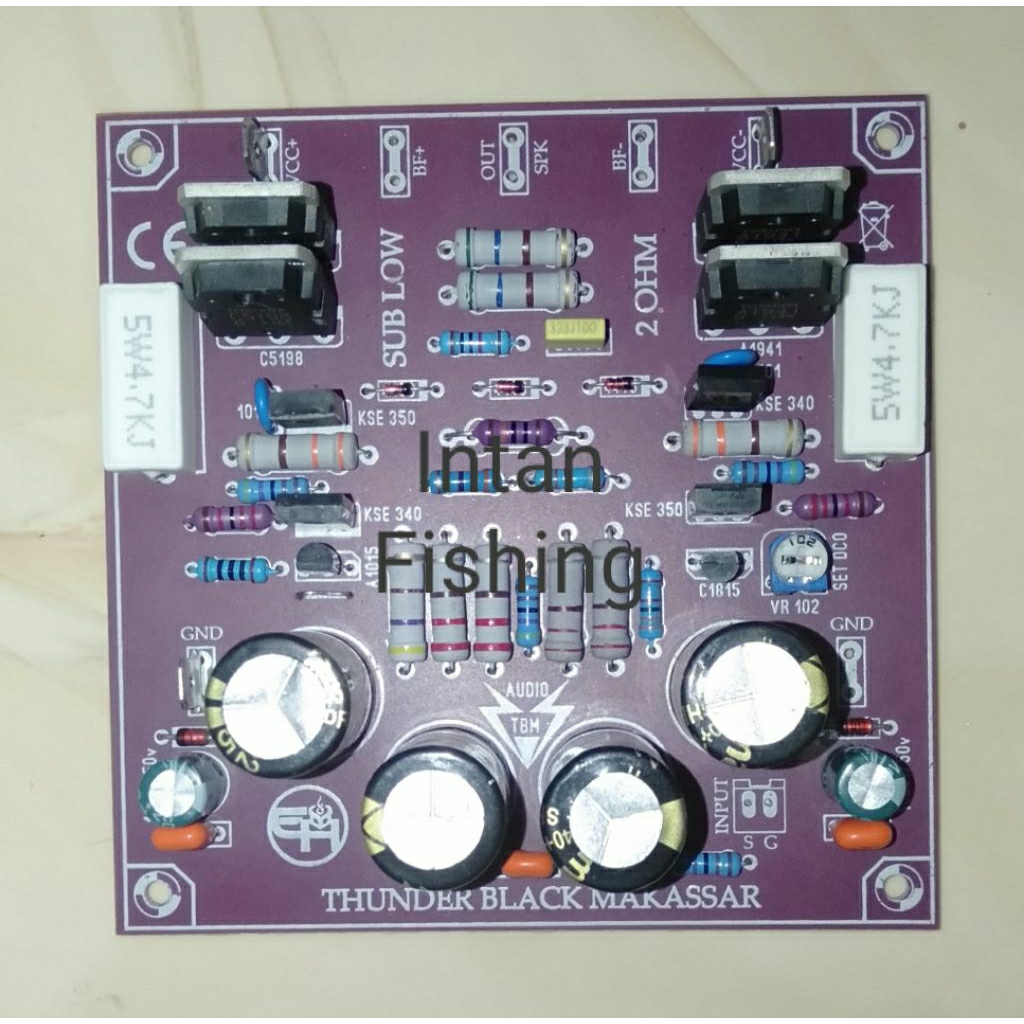 kit driver tbm sub low flat
