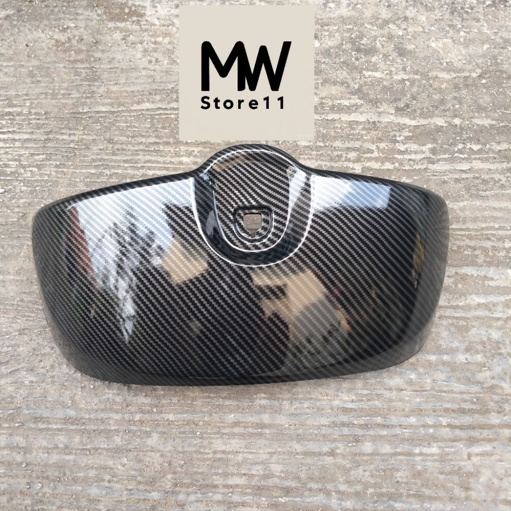 cover laci rak dasbor Scoopy tahun 2013 2014 2015 2016 carbon motif kevlar