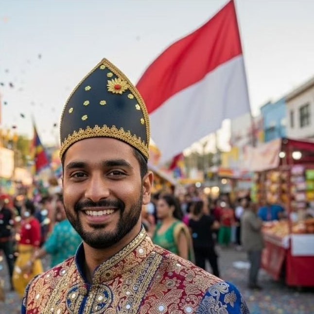 topi saman aceh laki laki