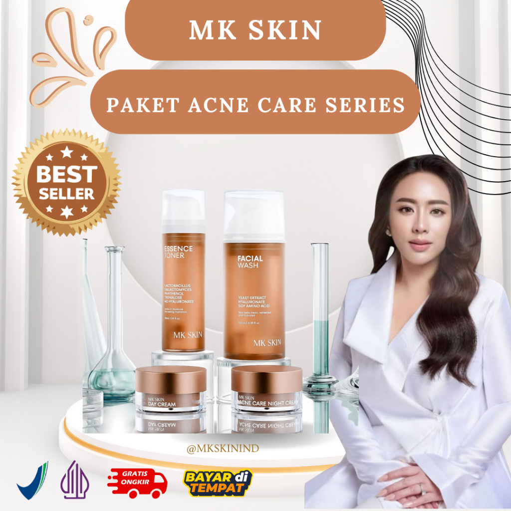 MK SKIN ACNE CARE SERIES | KULIT SEHAT BEBAS BERJERAWAT| MK SKIN OFFICIAL STORE | MK SKIN ORIGINAL