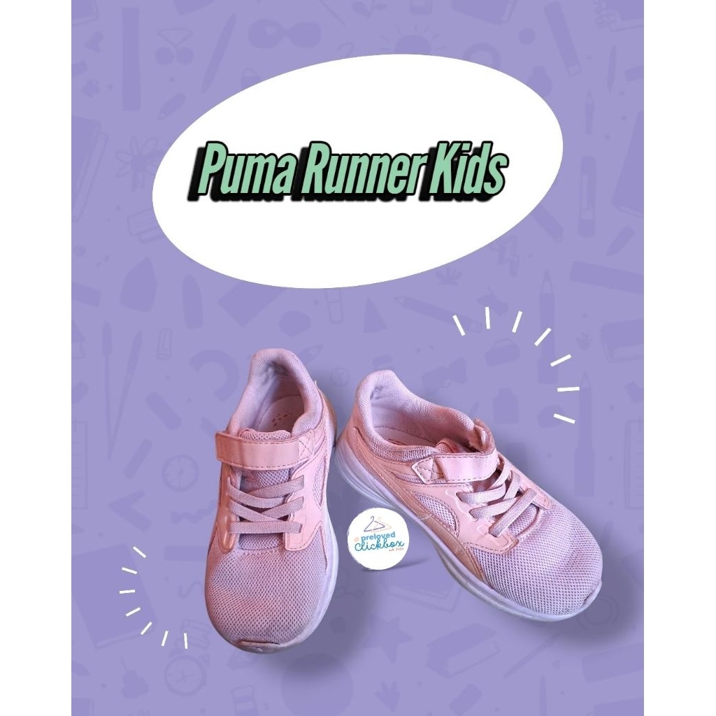 Preloved sepatu Puma Runner Kids