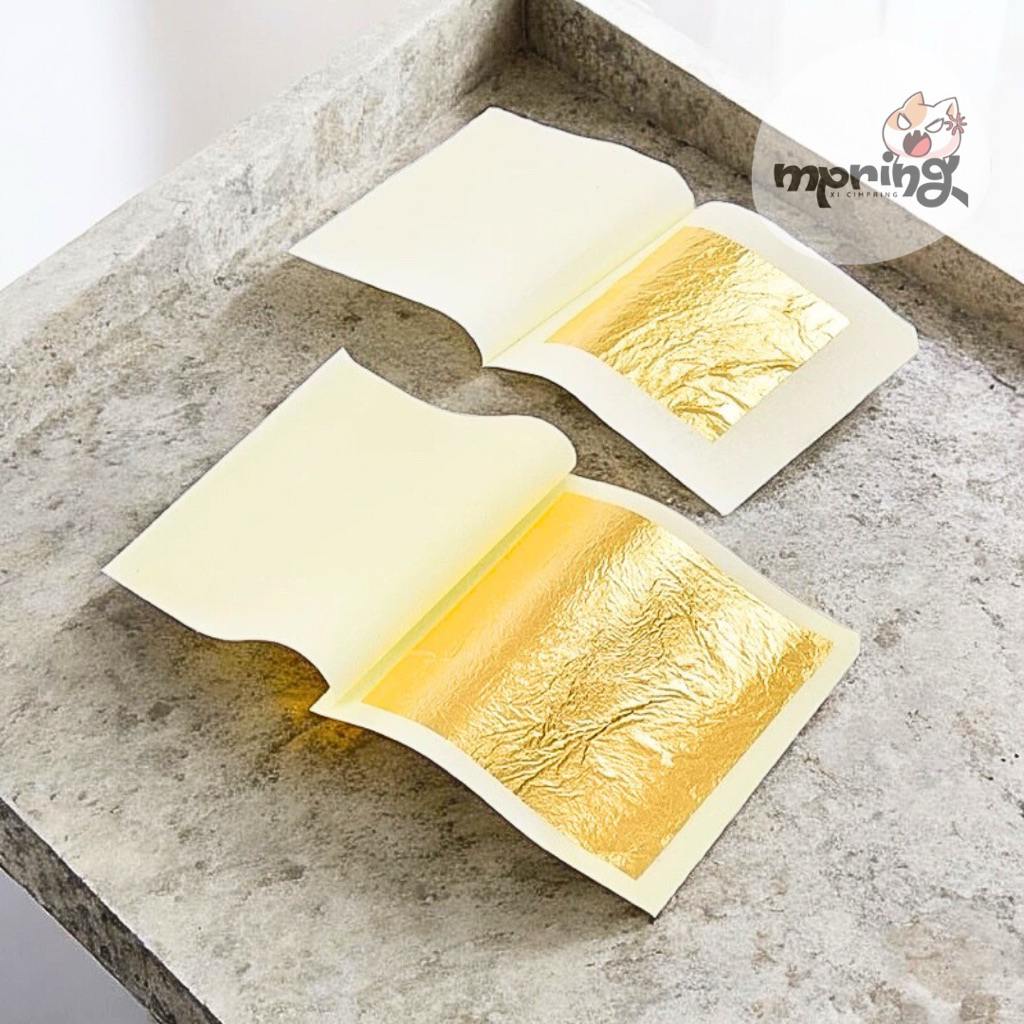 Edible Gold and Silver Food Grade Lembaran Emas Bisa Dimakan