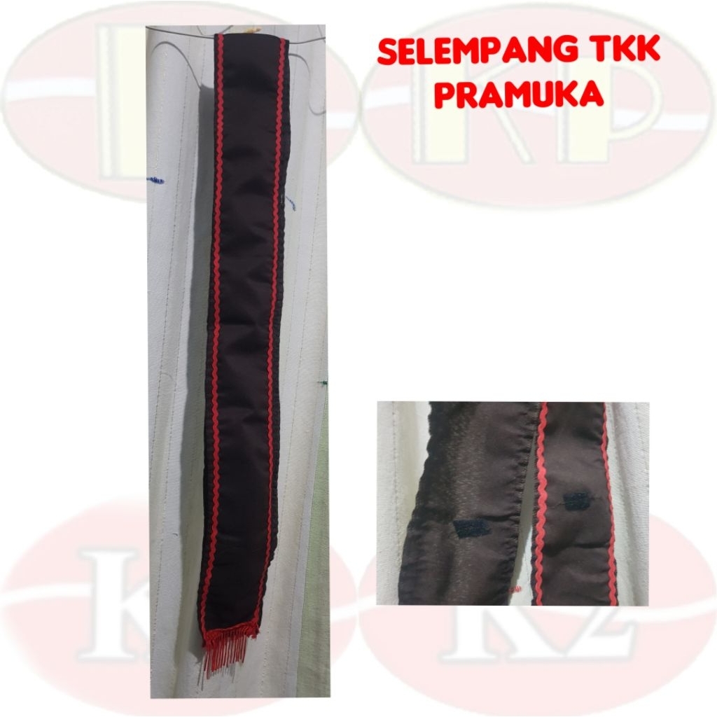 selempang TKK pramuka | selendang TKK pramuka | hijau merah kuning