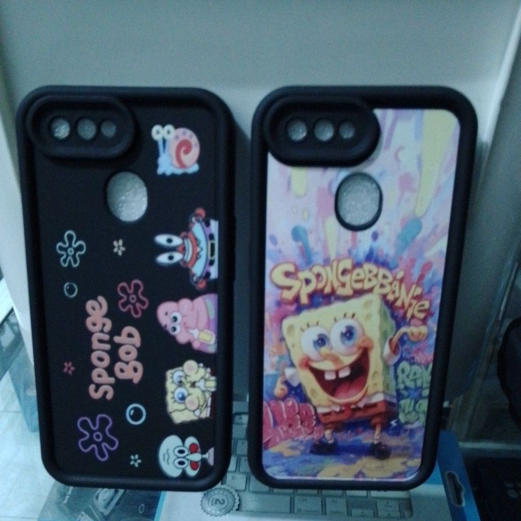 Case Silikon Casing Spongebob Oppo A5s | A12 | F9 | A11k