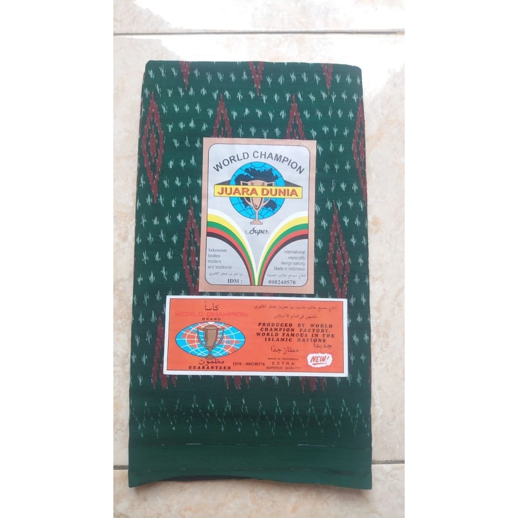 SARUNG GOYOR DJUARA DUNIA ORIGINAL