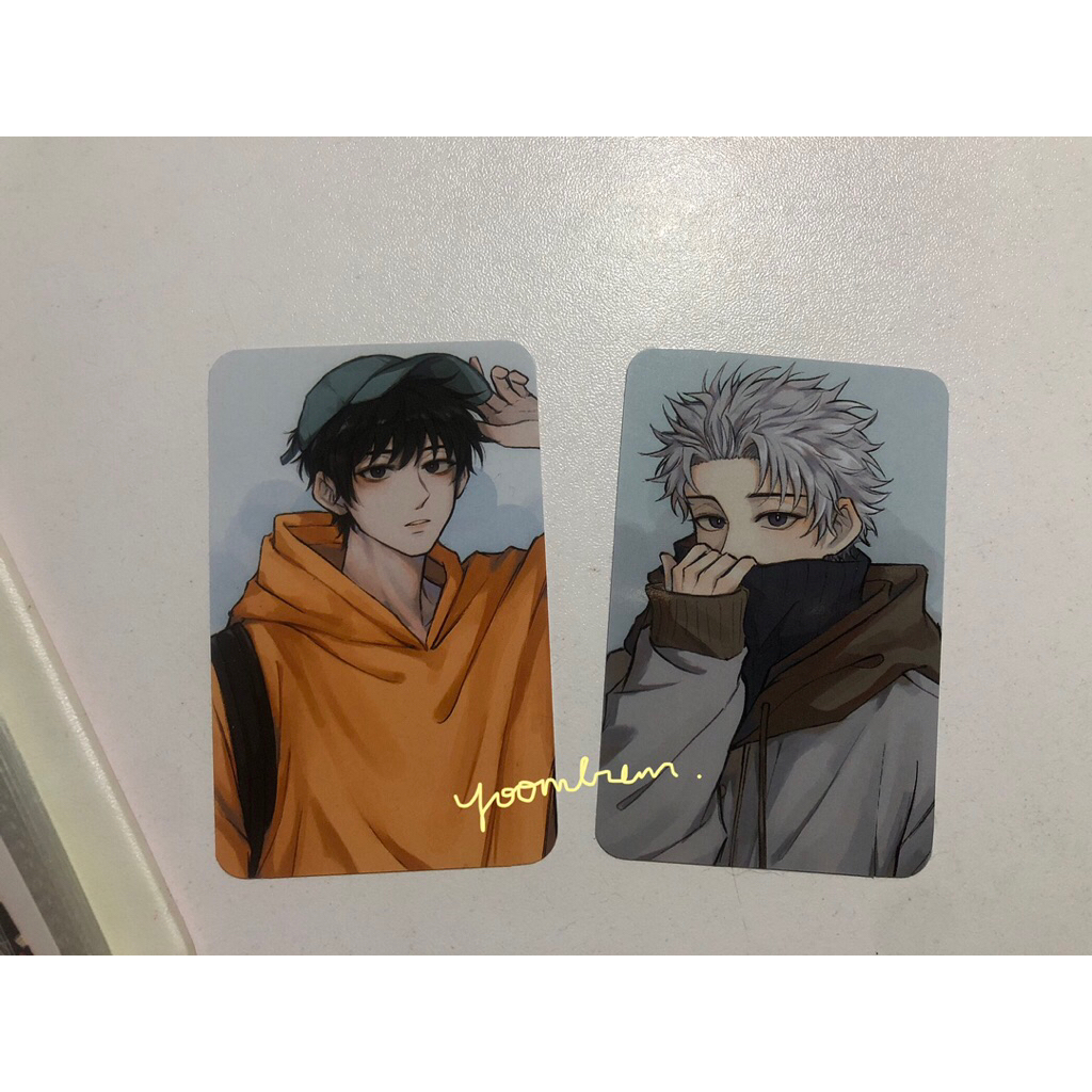 photocard set jujutsu kaisen okkotsu yuuta inumaki toge first year by kyllooelo