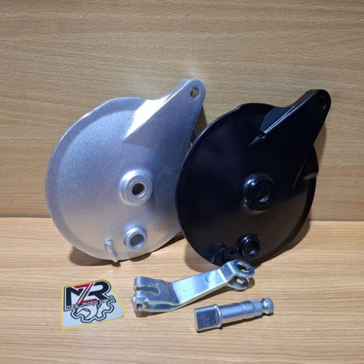 PANEL TROMOL BESAR HITAM/TUTUP REM BELAKANG SET AS+PAHA REM YAMAHA JUPITER MX 135/VEGA R NEW/ZR JUPI