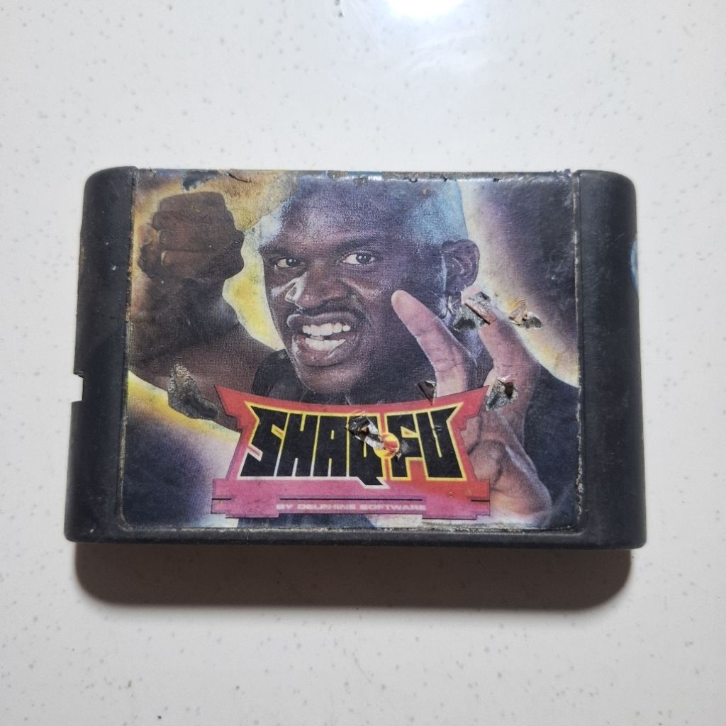 Kaset Sega Mega Drive Shaq Fu Second
