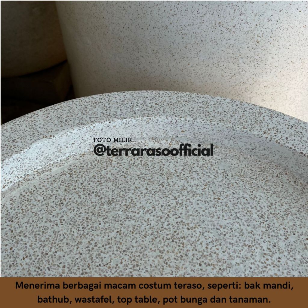 TATAKAN POT BULAT TERASO DIAMETER 50CM