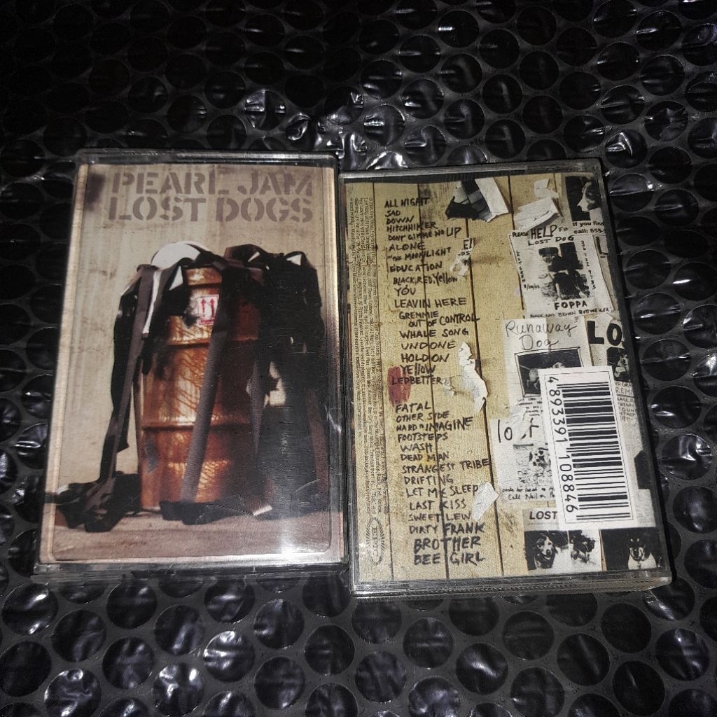 kaset pita pearl jam lost dogs