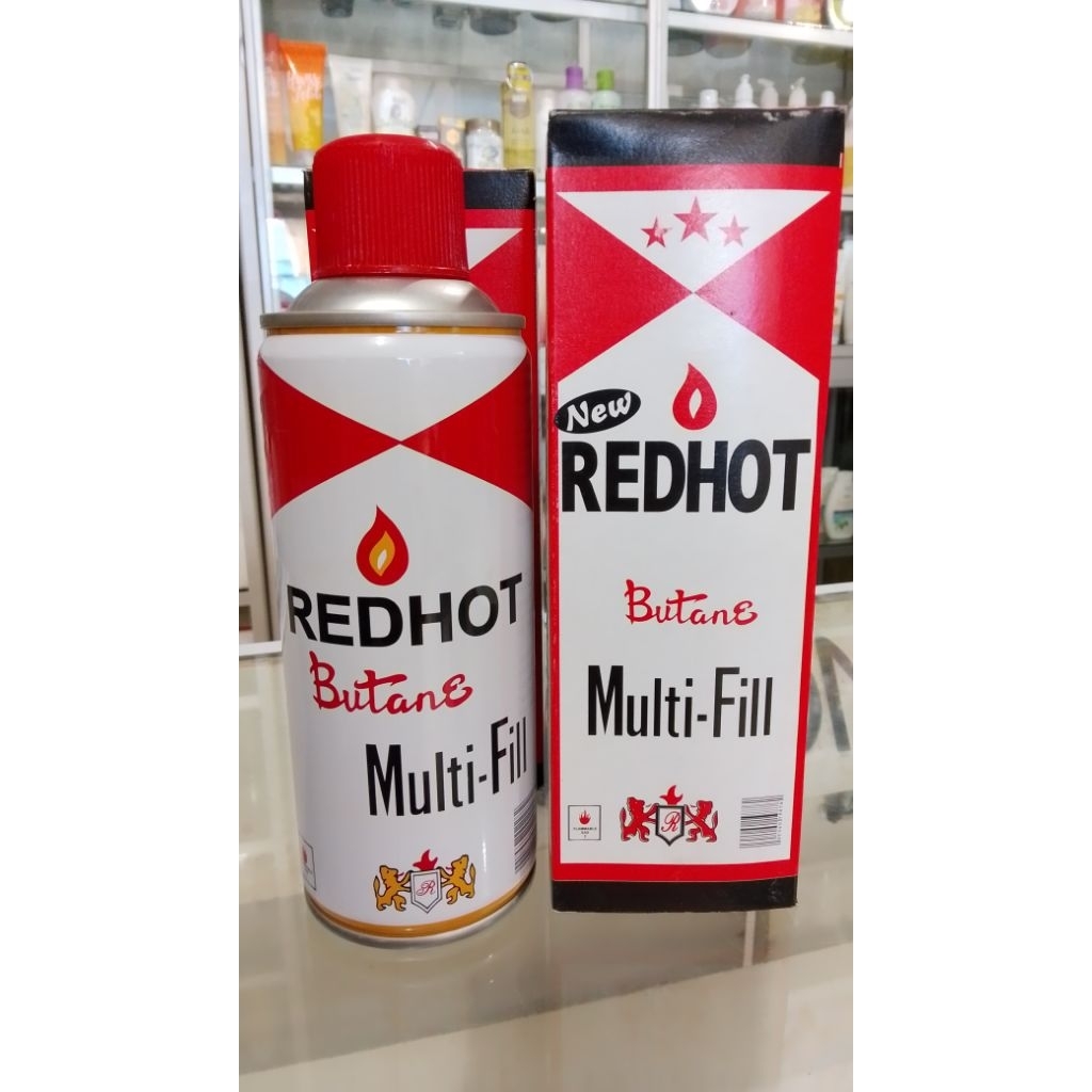 Redhot Gas Isi Mancis 220gr - Isi Ulang