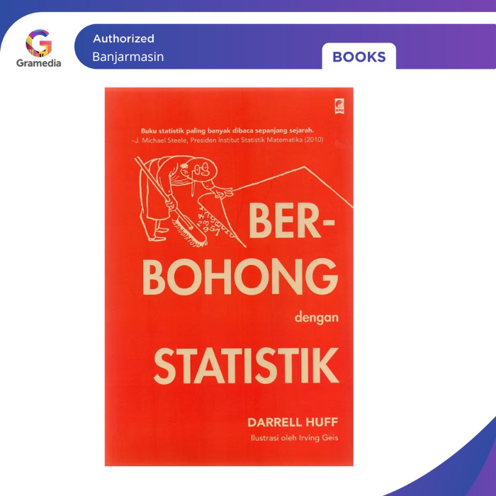 Gramedia Banjarmasin - Berbohong Dengan Statistik