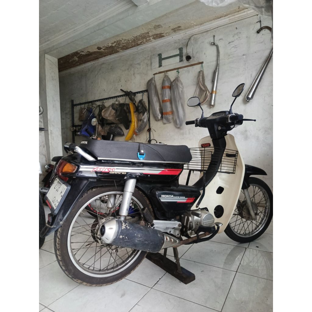 Knalpot Absolute Revo PNP Astrea C100 Grand Bulus Legenda – Suara Adem Original Bekas Pribadi