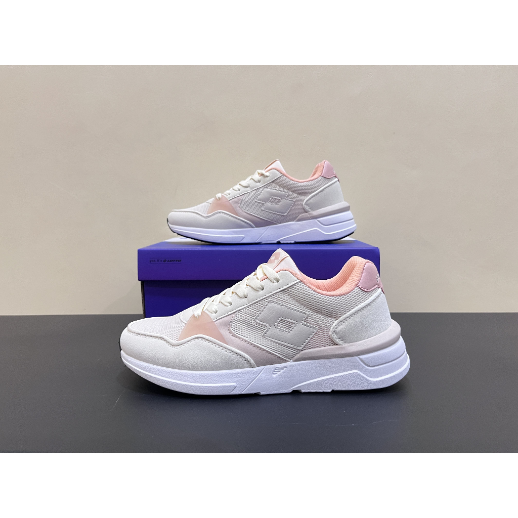 Sepatu sneaker casual women Lotto Elora Pink Original