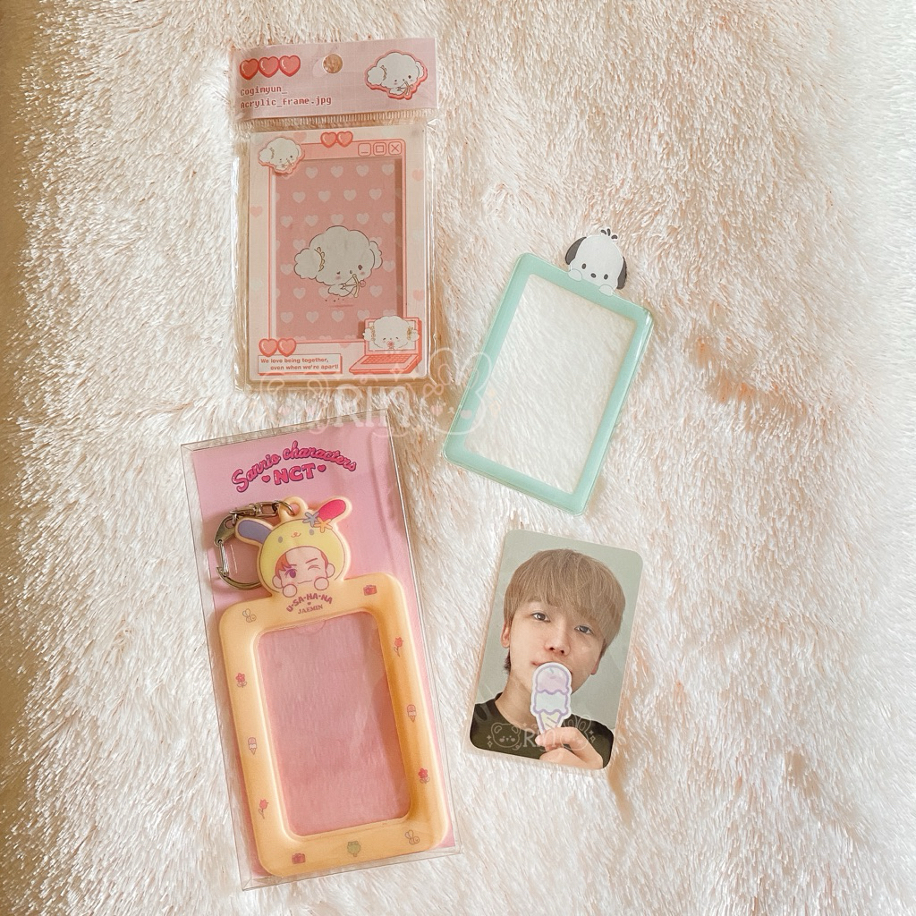 Photocard Sleeve Pochacco Acrylic Frame Cogimyun Photocard Holder Sanrio x NCT Jaemin Usahana