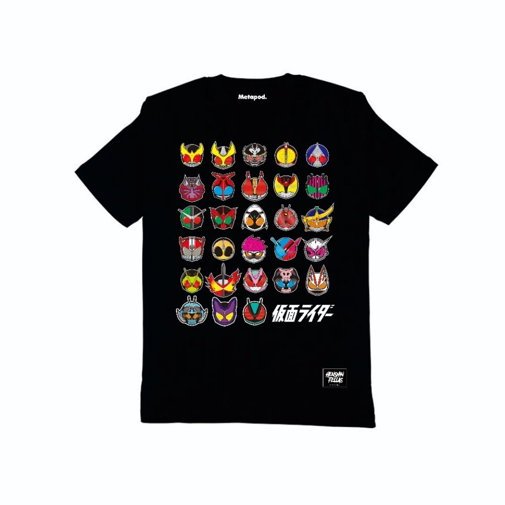 Kaos Kamen Rider Heisei Reiwa by Henshin Fellas