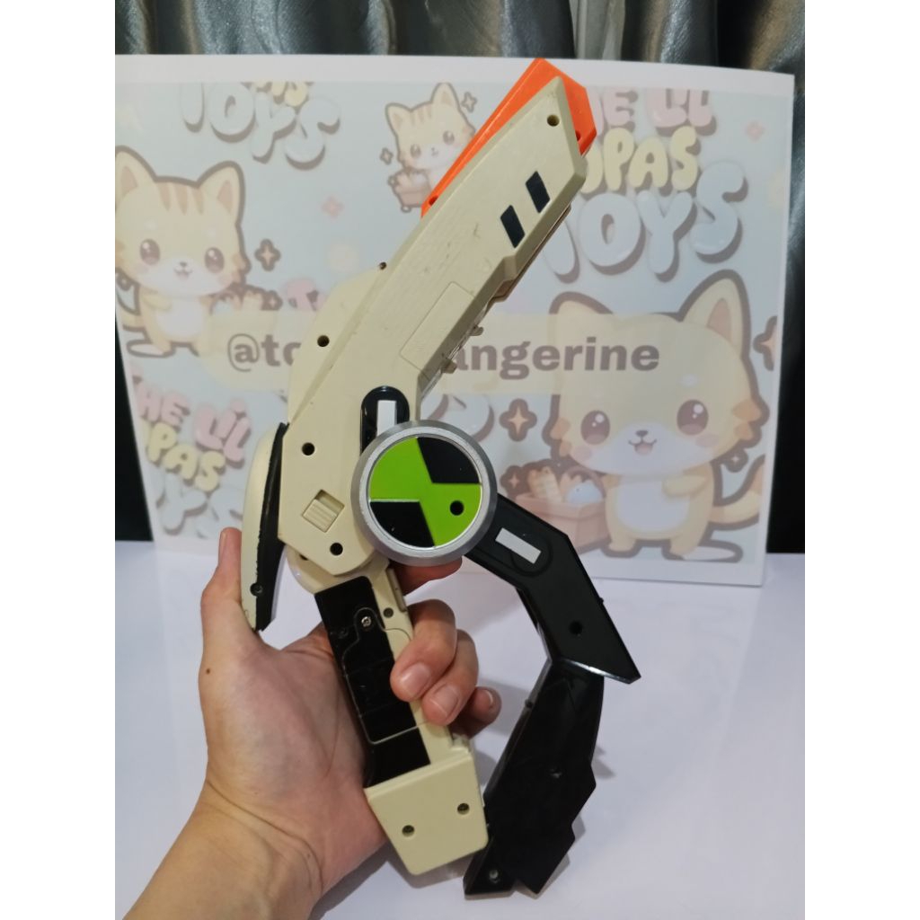 Ben 10 Proto Tool Gun Sword Original Bandai Senjata Pedang Pistol