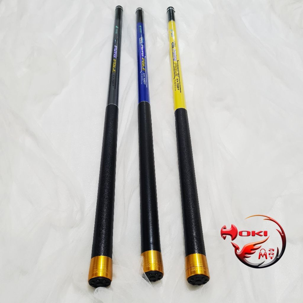 Joran pancing tegek gabus dan toman utecate puyu pole / joran tegek pole utc /  joran tegek tajur / 