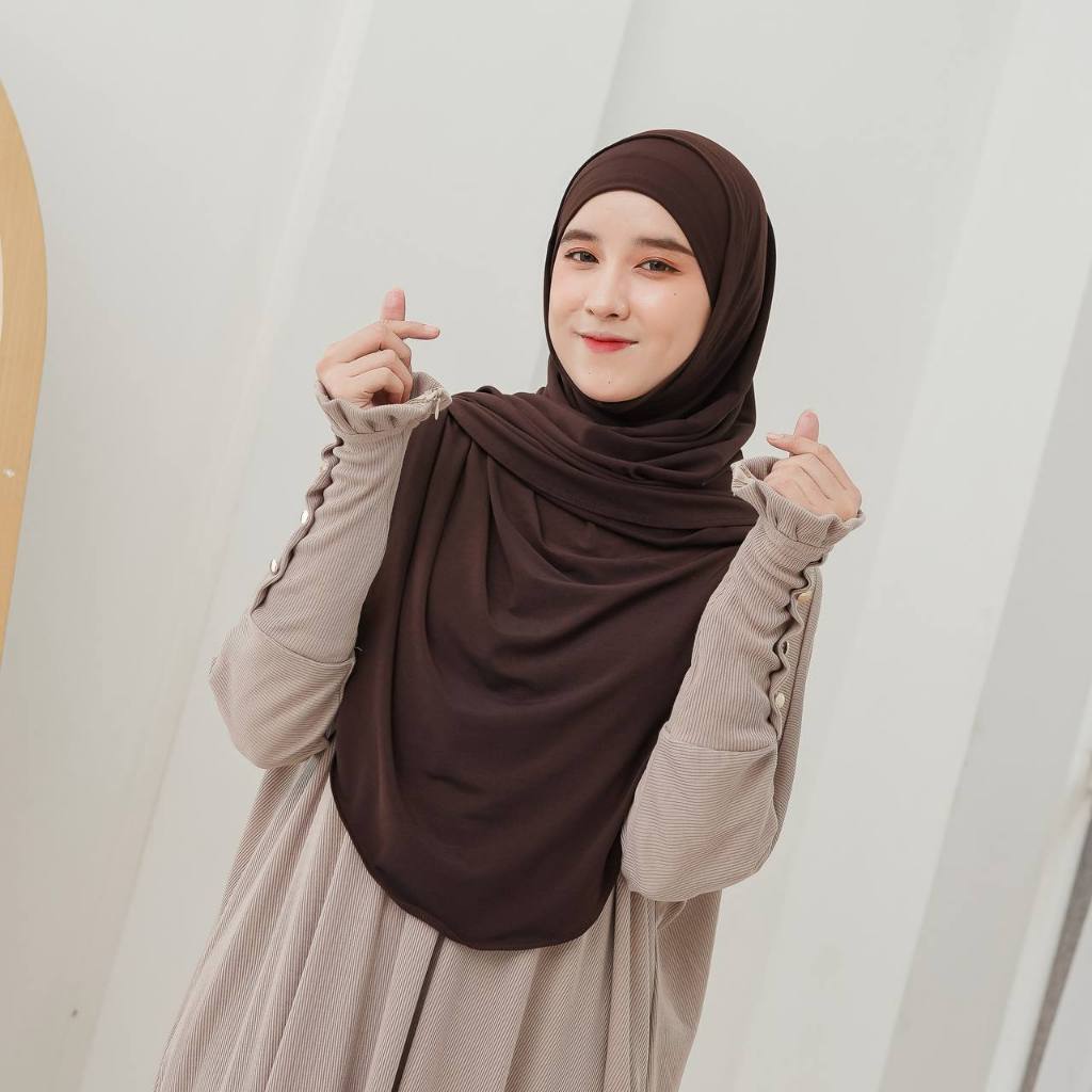 Pashmina Instant Ouval Hijab Instant pashmina malay