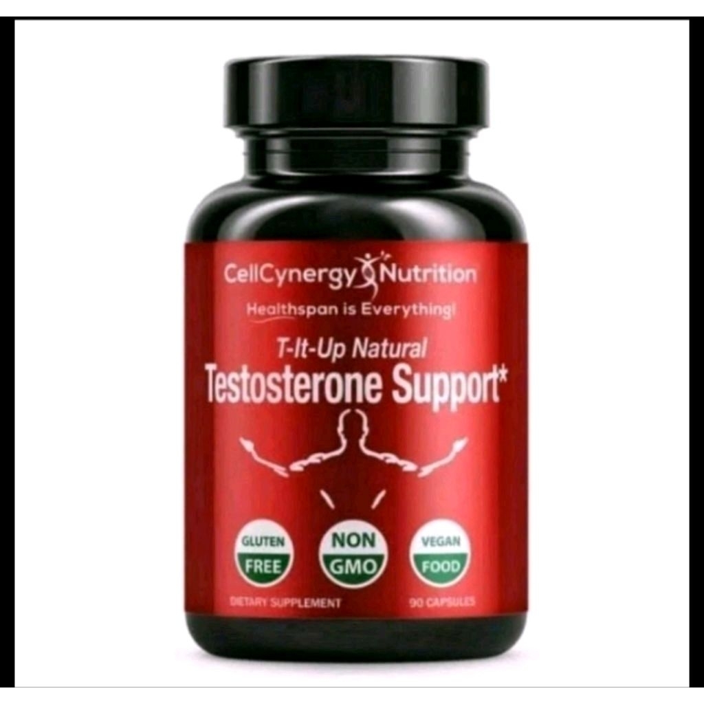 CellCynergy Nutrition Testosterone Booster Vitamins Suplemen Fitness
