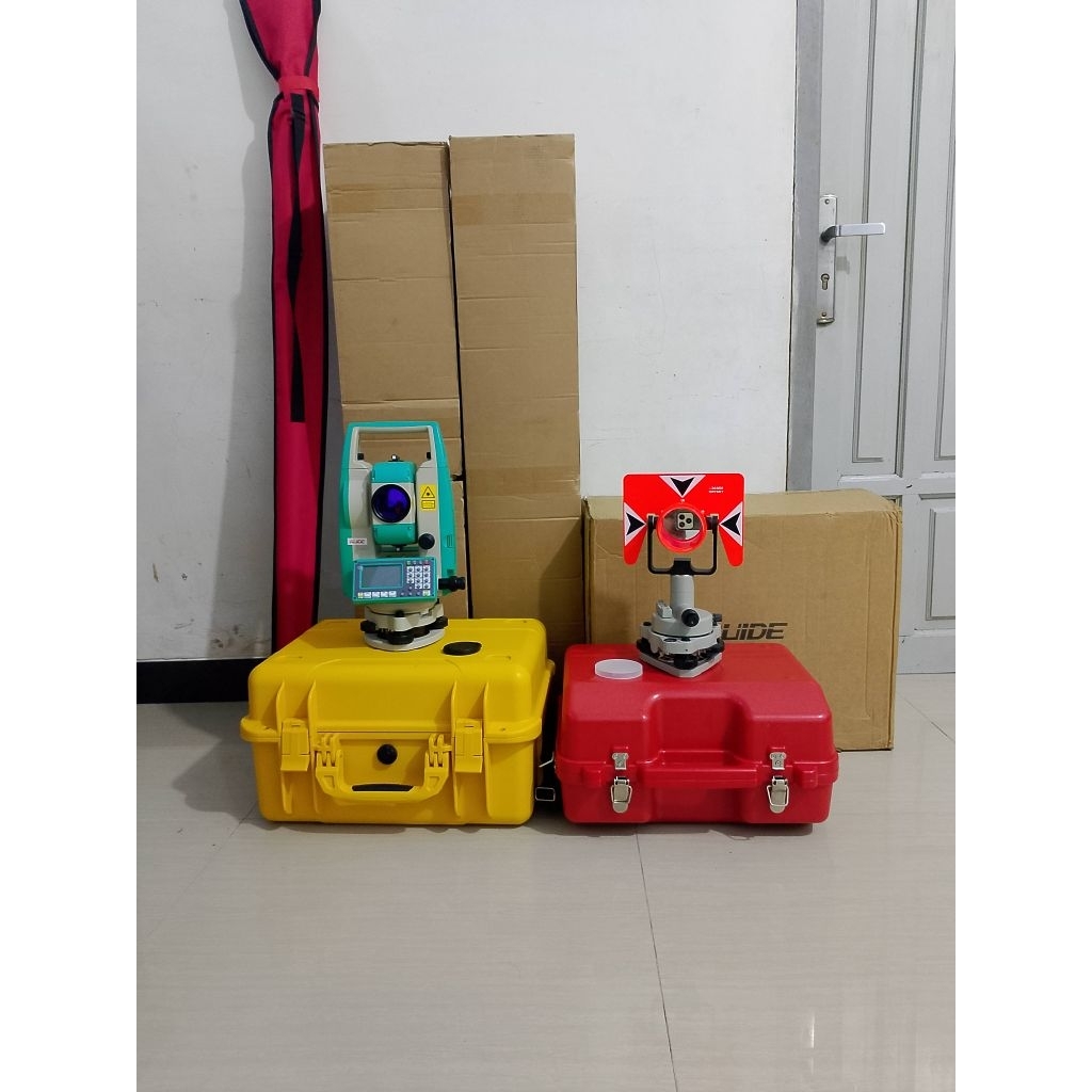 Total Station Ruied RQS Bekas lengkap Set/RQS Ruied Total Station