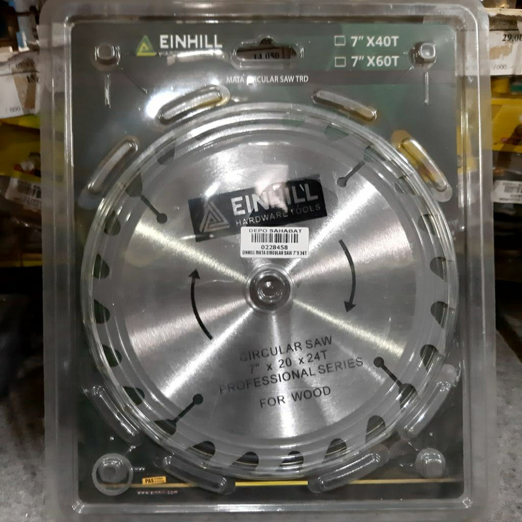 EINHILL MATA CIRCULAR SAW 7X40T, 7X24T