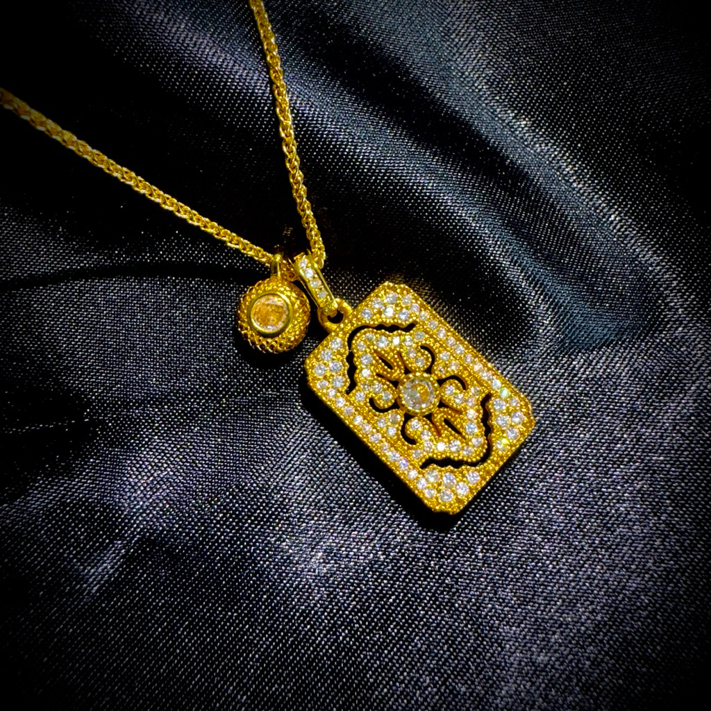 Kalung Wanita Emas Pasir Vietnam 100% Asli
