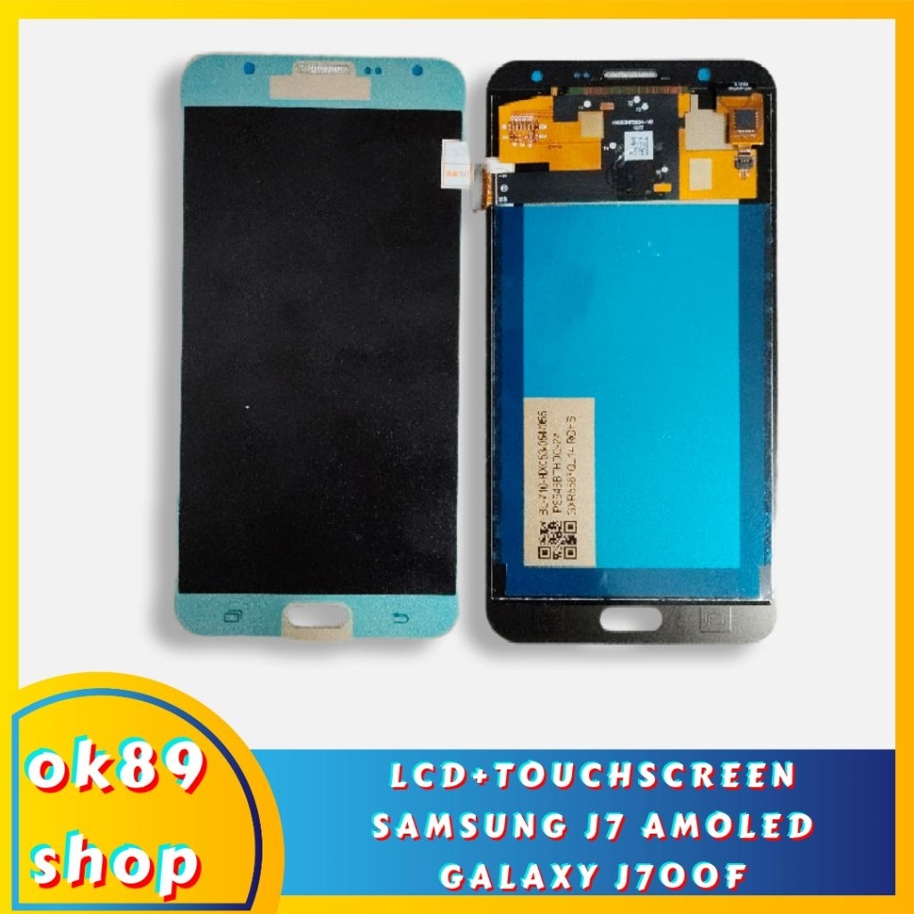 LCD+TOUCHSCREEN SAMSUNG J7 AMOLED - GALAXY J700F - J7 2015