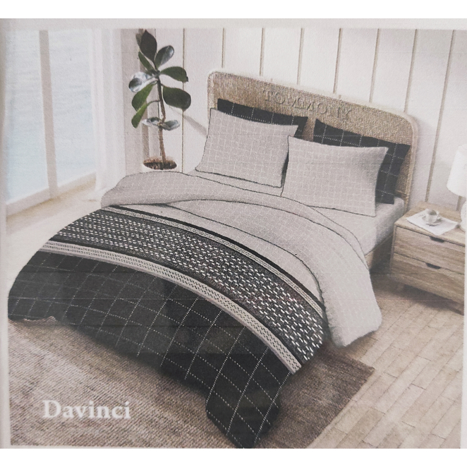 Sprei 100x200x20cm Single Fitted Bedsheet Tommony Davinci