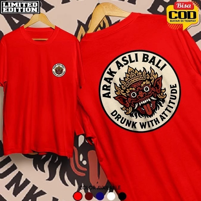 KAOS Arak Bali Takdir Kita Berbeda KAOS Arak Bali Takdir Kita Berbeda DUNIA PRIA WANITA