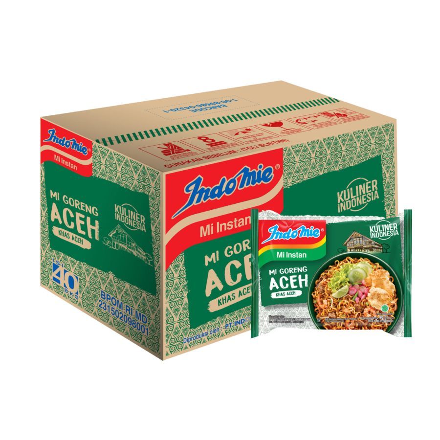 Indomie Goreng Aceh 1 Dus (40 Pcs)