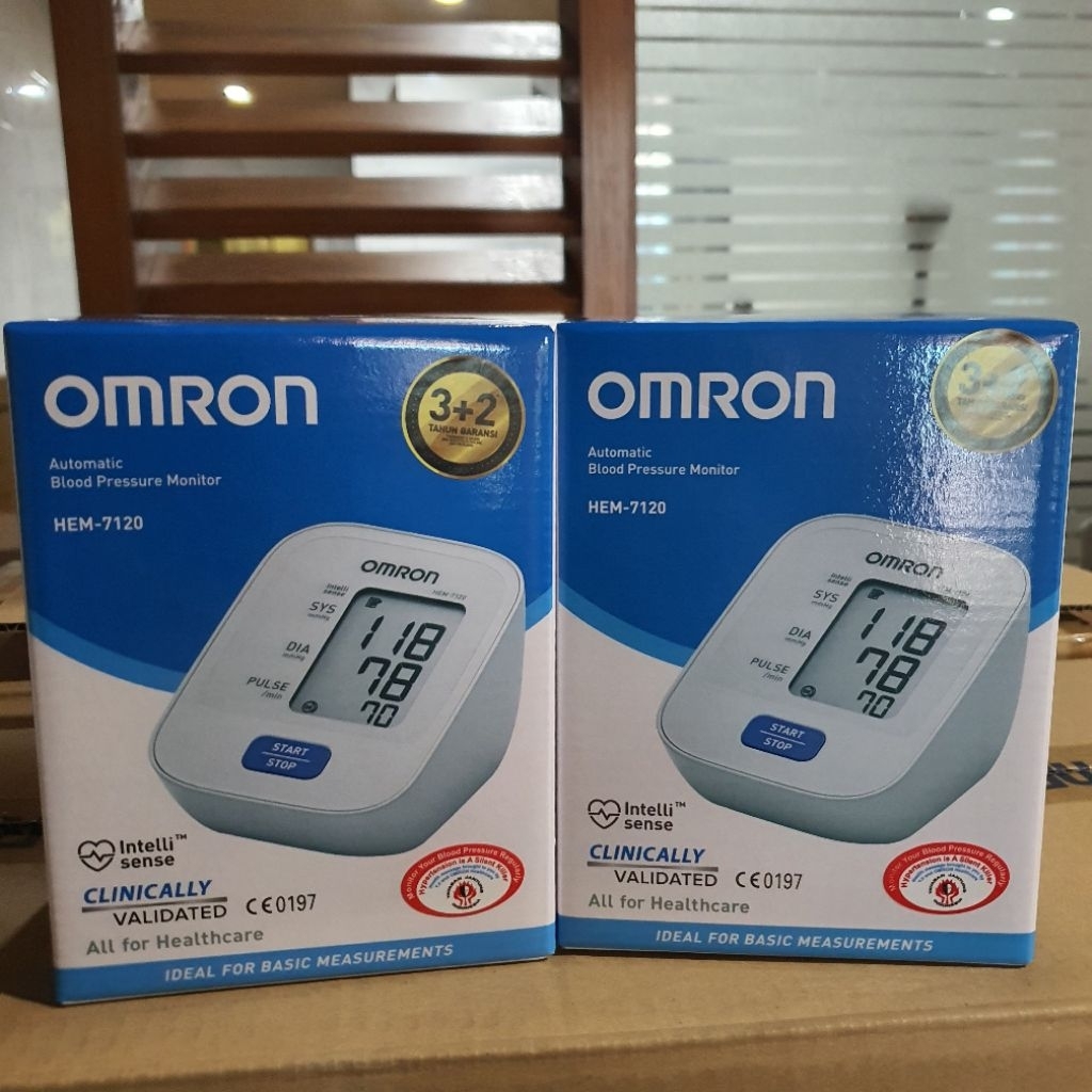 OMRON Tensimeter Digital Hem 7120 Omron / Tensi Digital Omron Hem 7120 / Automatic Blood Pressure He