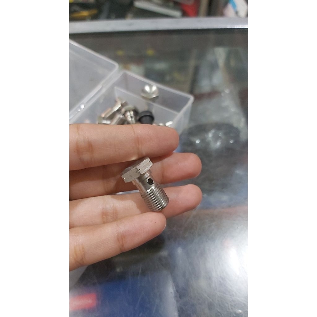 BAUT BANJO KALIPER BREMBO DRAT HALUS DRAT KASAR PREMIUM