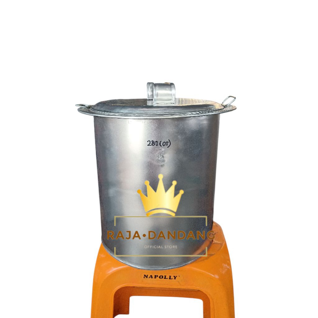 dandang mie ayam aluminium diameter 28cm