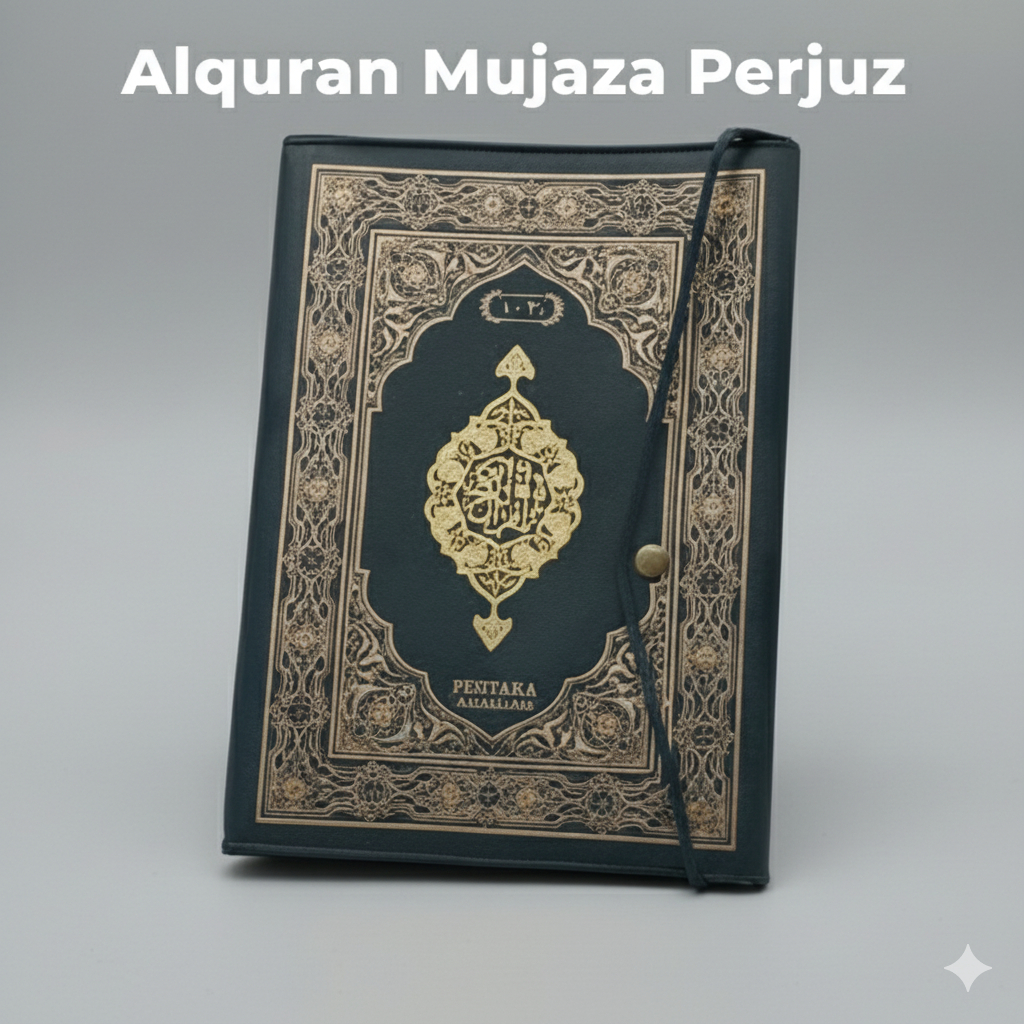 MUSHAF ALQURAN TERPISAH PER JUZ  MUJAZA' 30 JUS UKURAN STANDART