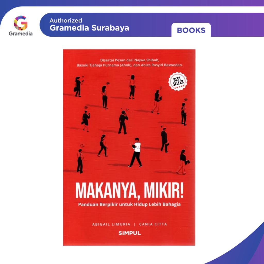 Gramedia Surabaya - Makanya, Mikir