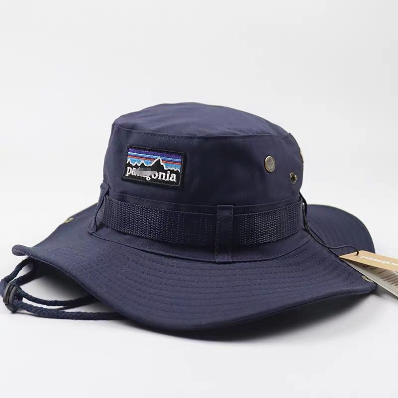 COD Topi Bucket Rimba Logo Patagonia Topi Rimba Outdor Pria Wanita Terbaru