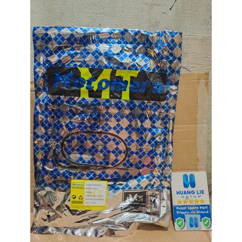 tali gas /kabel gas shogun 125 sp