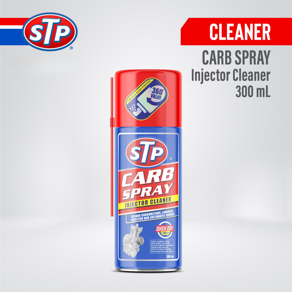 STP - Carb Spray Injector Cleaner 300mL Pembersih Carburator Mobil Motor