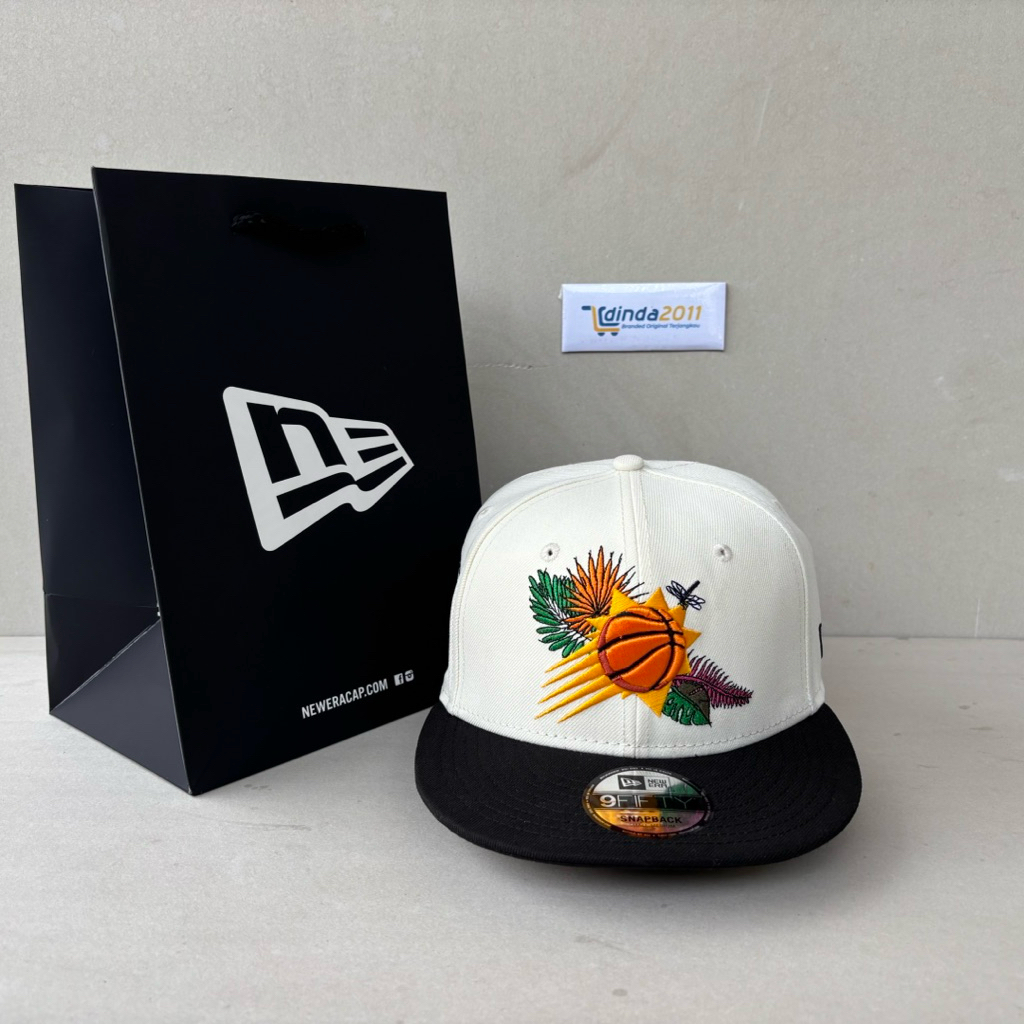 Topi NEW ERA 9Fifty N.B.A FLORAL PHOENIX SUNS  Original Resmi
